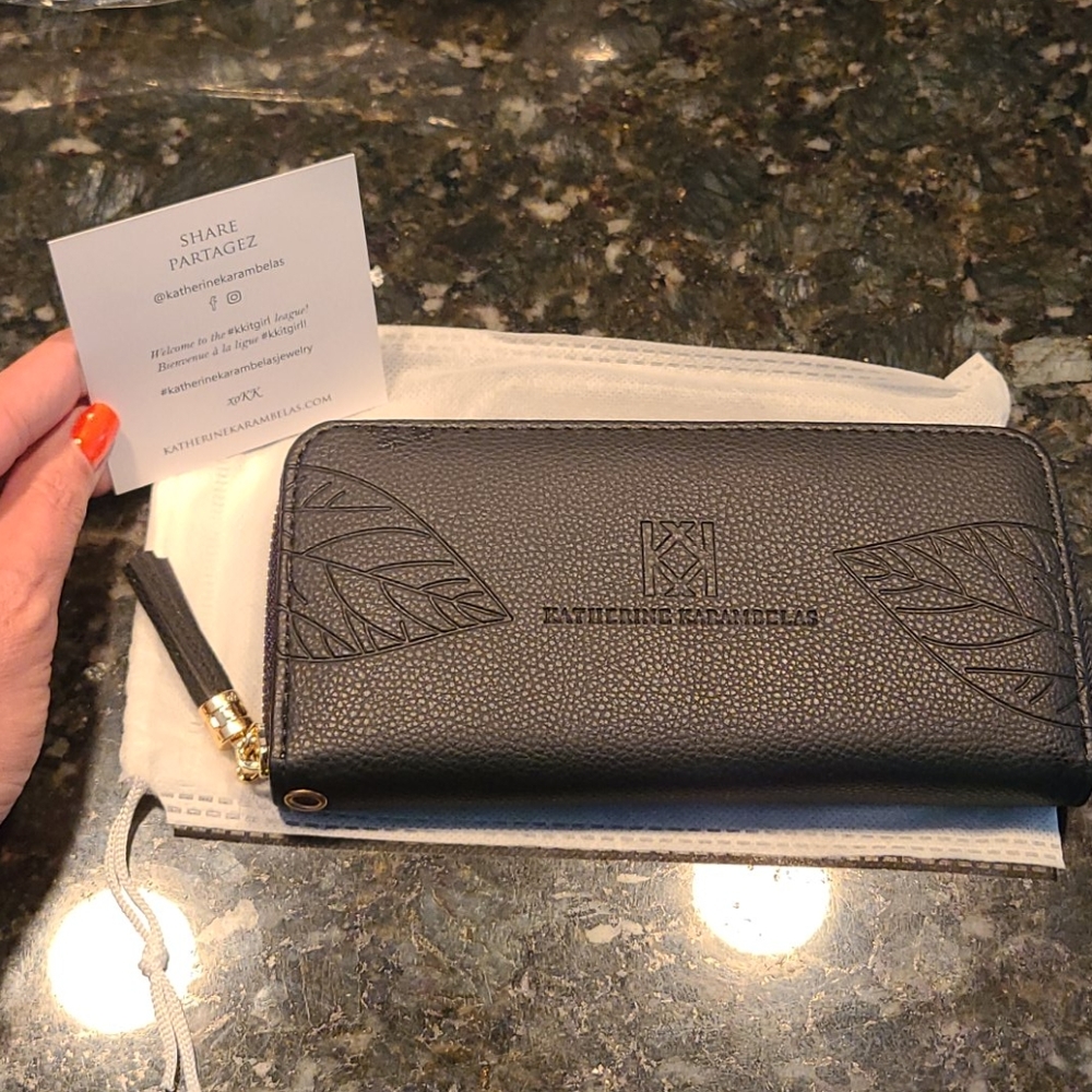 Leather Wallet/Wristlet